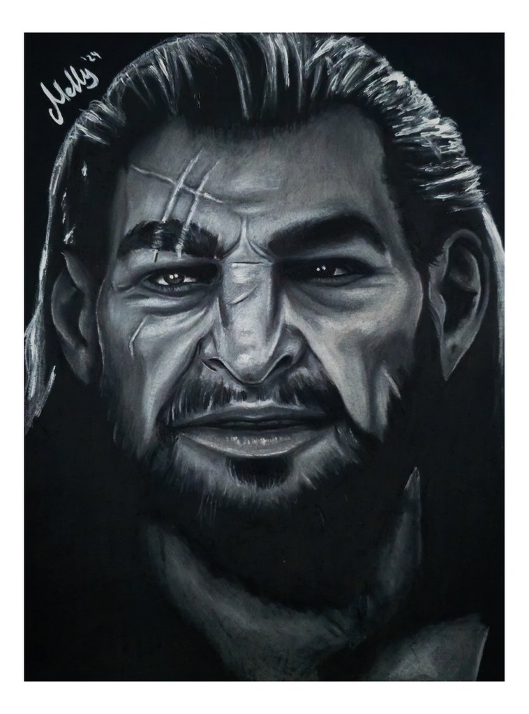 Legimel's tweet image. "He was my friend, Rook.
I have got to try to reach him."
                           ~ Varric Tethras

Coloured pencil drawing by me. 👩🏻‍🎨

This is my art for the giveaway collaboration with @CMoldenFineArt.

#DragonAge #Varric #fanfriDAys