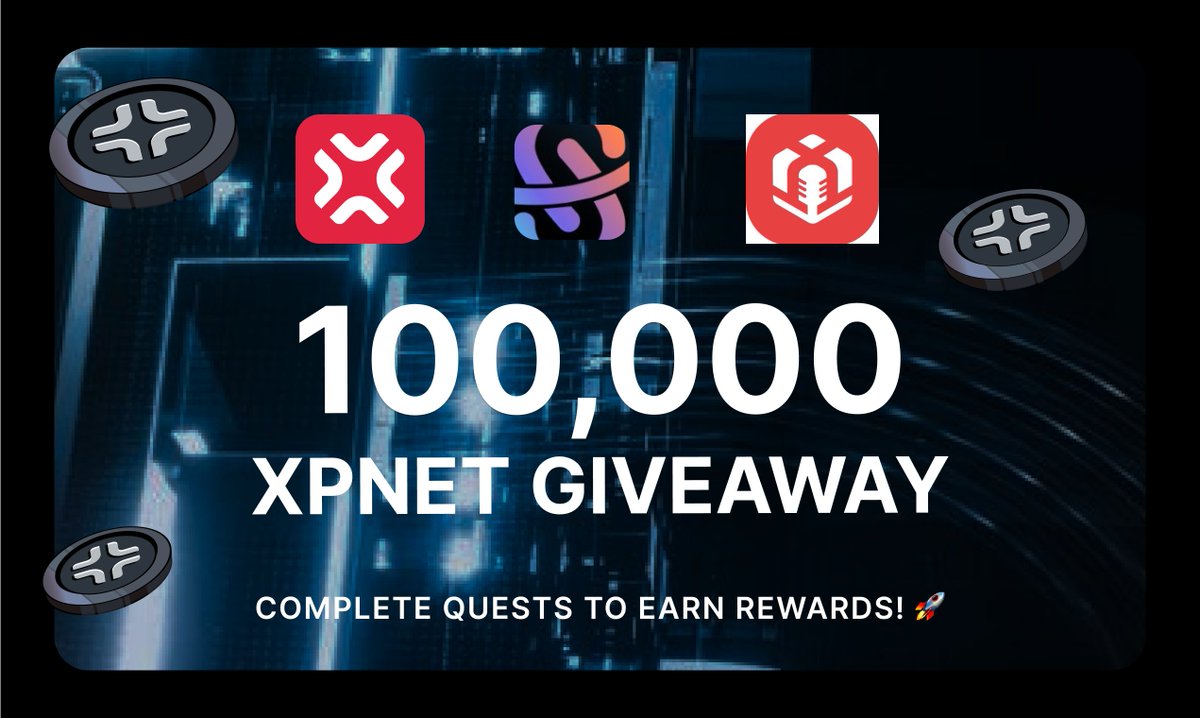 🚀 Exciting News!

We are thrilled to launch our Growth campaign with <a href="/SoluAI_net/">SoluAI</a>  &amp; <a href="/tokenspritz/">Token Spritz</a> 

🎁 100,000 $XPNET REWARDS 

💡 To participate:
app.galxe.com/quest/xpnet/GC…

Complete quests and earn rewards. Don't miss out on this incredible opportunity #Web3 #DeFi #Giveaway