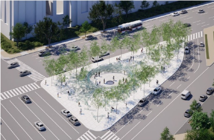 NCPCgov's tweet photo. @NCPCgov will provide comments on concept plans for the #FallenJournalistsMemorial submitted by @NatlParkService in collaboration with @FJMemorial. See what’s proposed at https://t.co/Q7stZwvxHM. https://t.co/ILJfW0TvKU