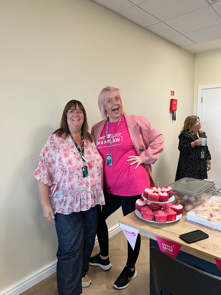 TuteEducation's tweet photo. Team Tute has been baking up a storm this week in support of #BreastCancerAwareness! 🎂🩷

A huge thank you to everyone who has baked, brought, and donated – all proceeds are going to Tenovus Cancer Care. 🎀🩷💚

#BCAM #ThinkPink #BreastCancerAwarenessMonth #TuteEvolution #BakeSale