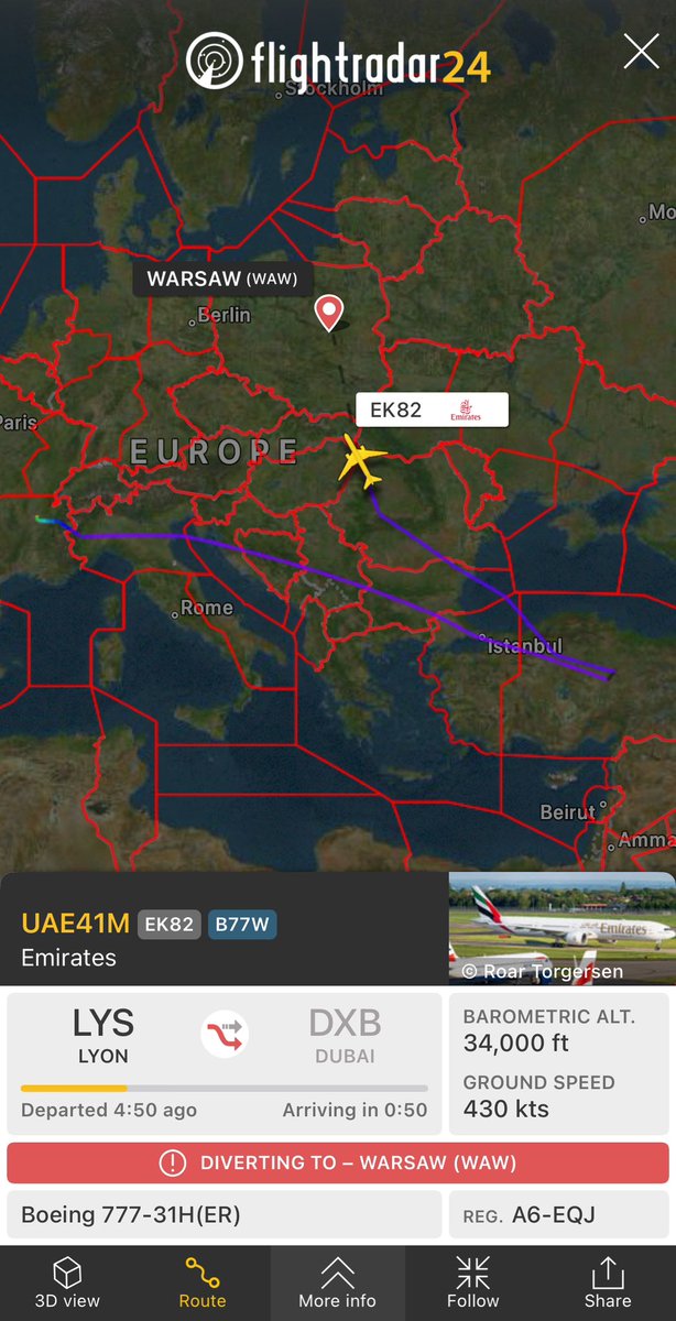 Flightradar24 tweet media
