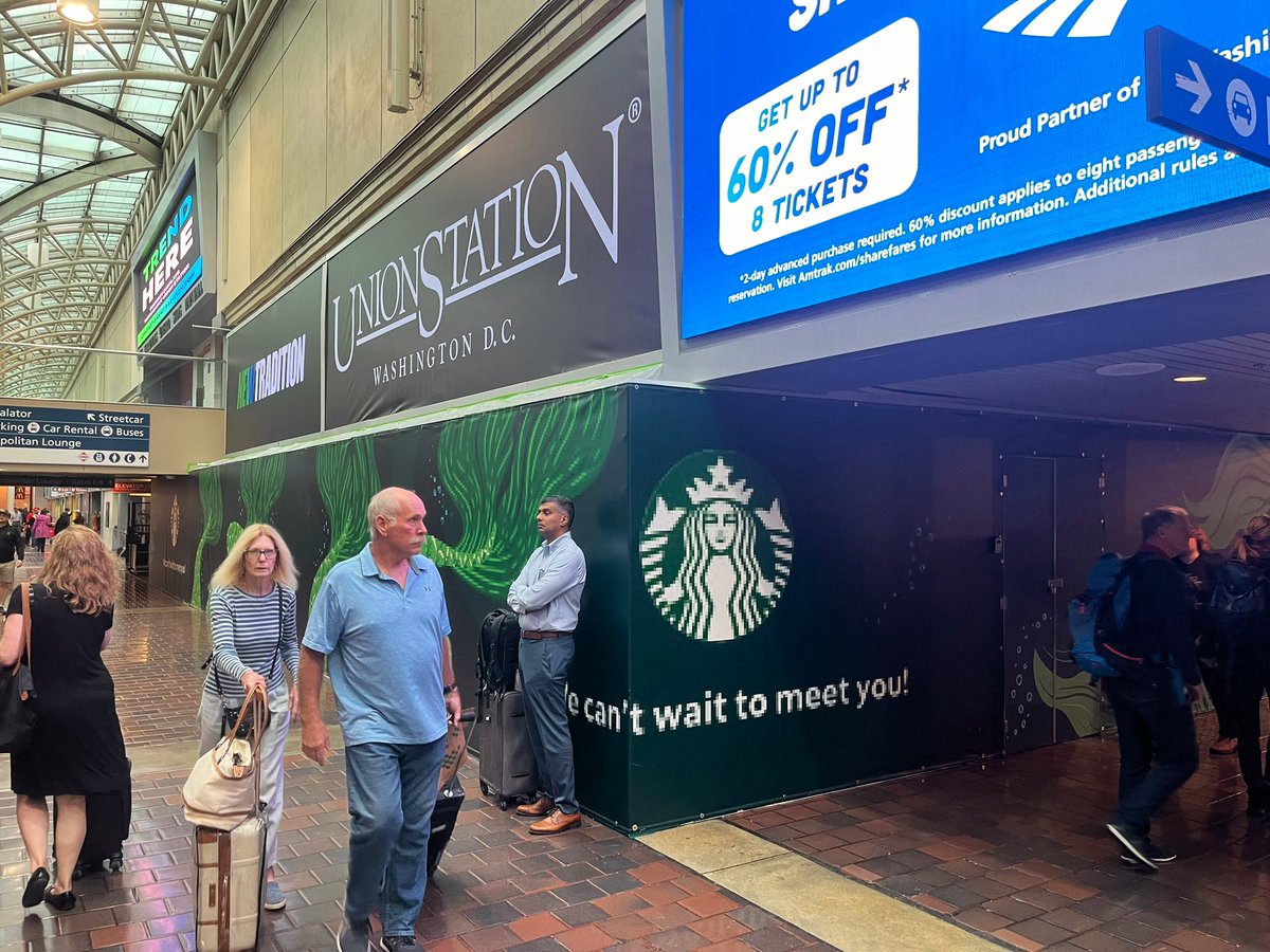 Starbucks is returning to Union Station after leaving two years ago. 
When Starbucks left in summer 2022 it listed safety concerns as one of the reasons.