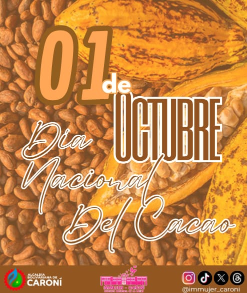 El café, producto de nuestra tierra y quien fuera el motor económico de Venezuela y un producto considerado como un lujo para los paladares más refinados, es ahora honrado en este día.

#IMMUJER #Caroni

<a href="/NicolasMaduro/">Nicolás Maduro</a> <a href="/OviedoPSUV/">Tito Oviedo</a>