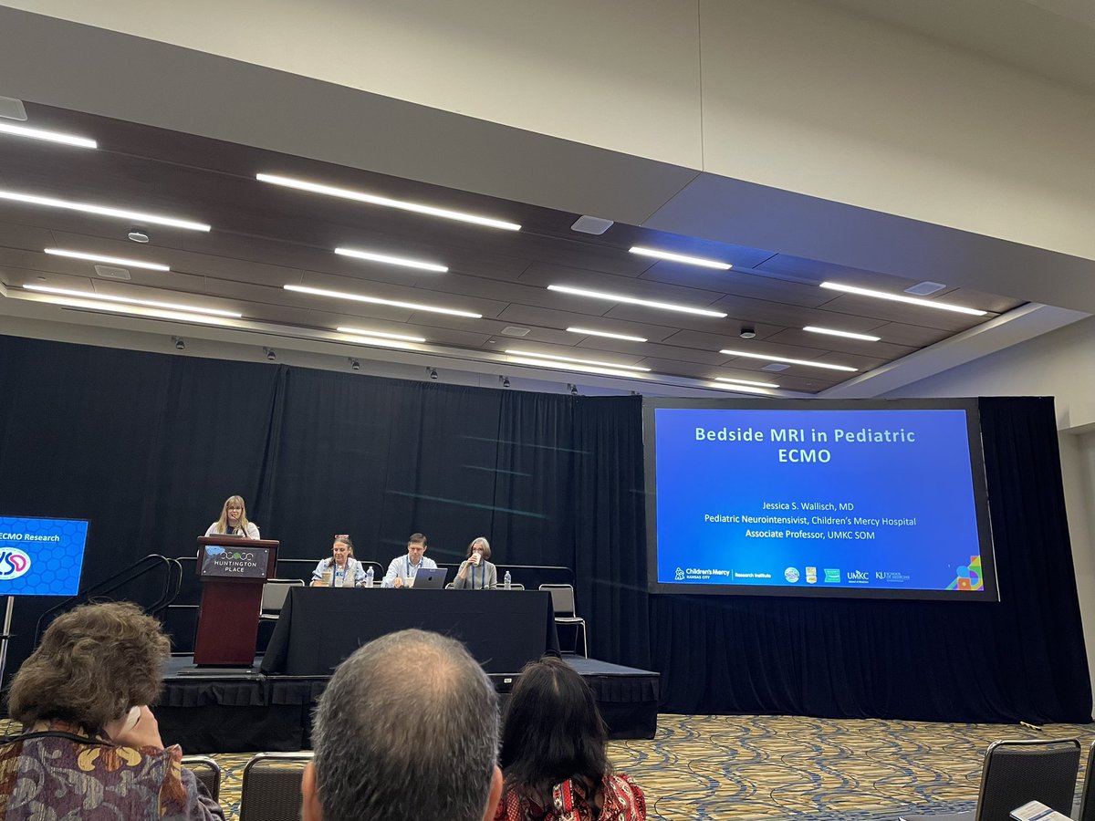Honored to share my research at #ELSO2024 on Portable MRI for Pediatric ECMO patients. <a href="/AHAScience/">AHA Science</a> #NeuroPICU <a href="/PNCRGtweets/">PNCRG🧠</a> <a href="/ResearchCM/">Children's Mercy Research Institute</a> <a href="/ChildrensMercy/">Children's Mercy</a>