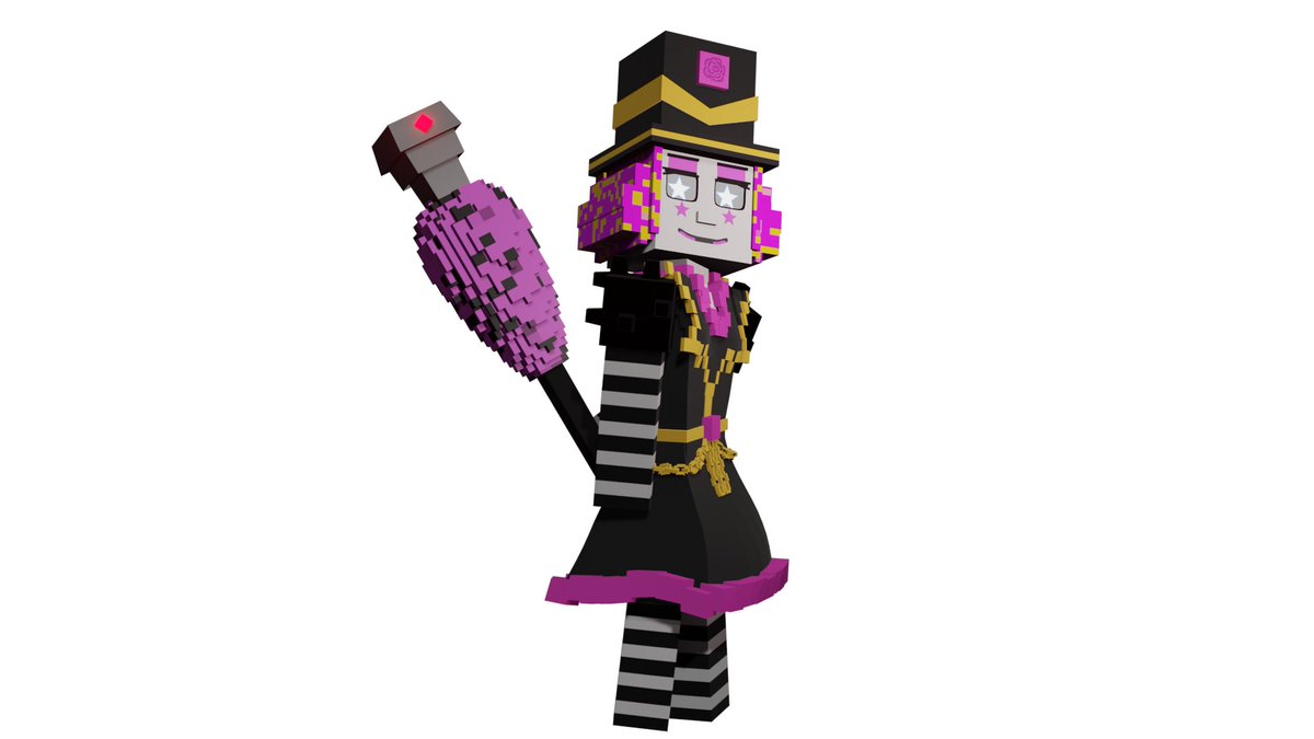 NAnimatio1's tweet photo. She is waiting #darkdeception #DarkDeception #darkdeceptionchapter5 #DarkStar #PrisonPanic #Minecraft https://t.co/PdWLrjjr0n