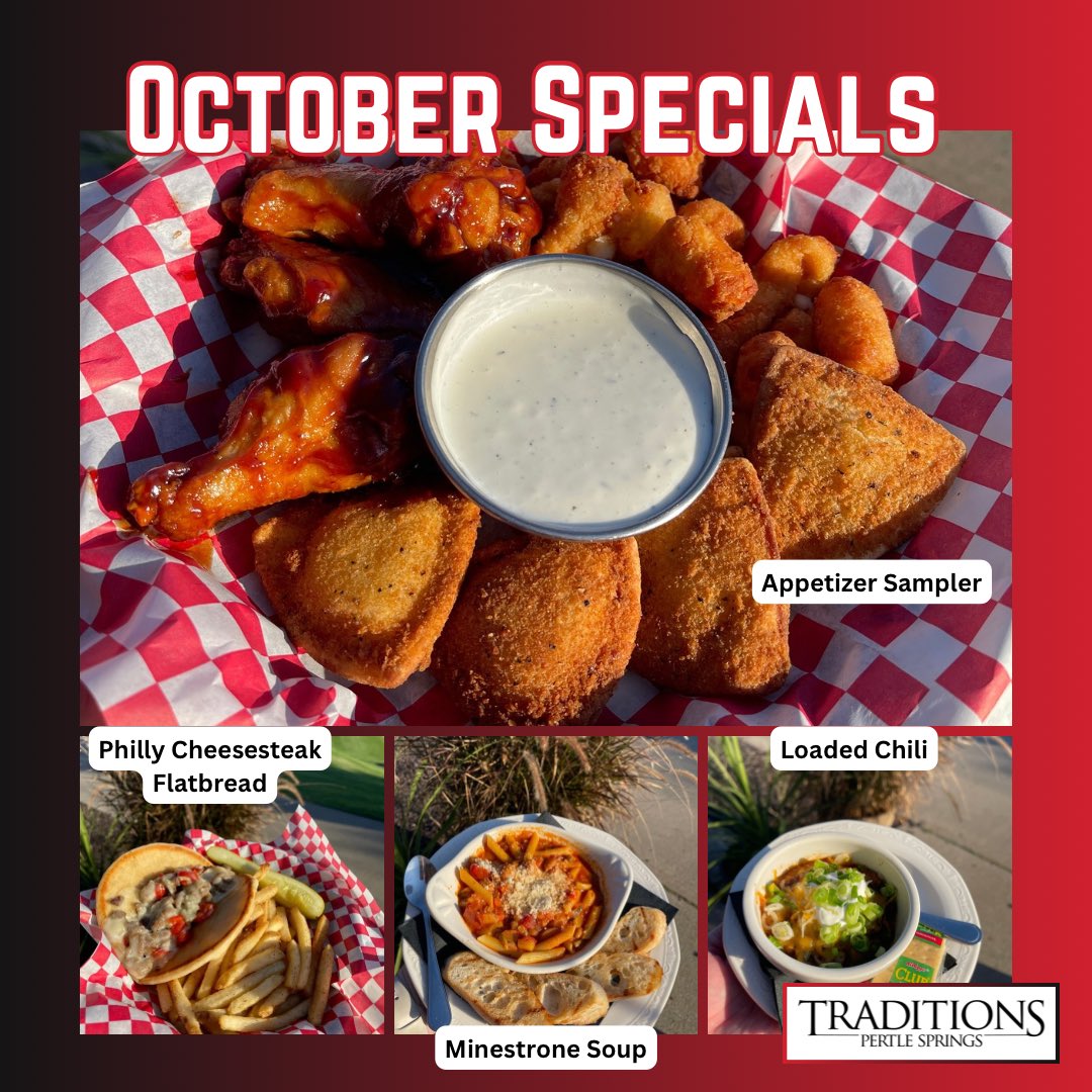 October is here with some exciting specials! Don’t miss out, make your plans now! 🍁🎃 #mulesnationalgolfclub #octoberspecials