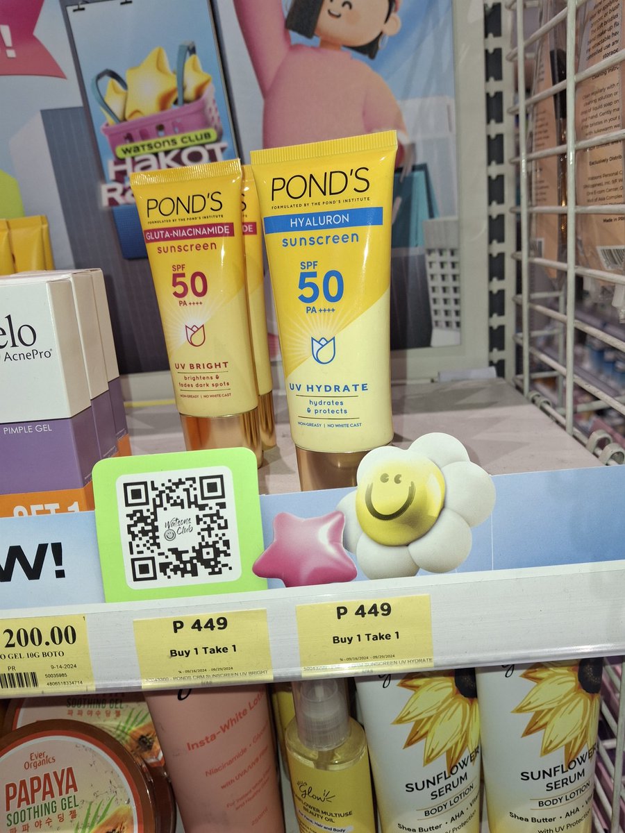 _itsyel's tweet photo. Always check your receipt lalo na kpg may buy 1 take 1 nngyare sakin to last sept. 29 which is last day ng sale sa watson, gling kming zambales ng bff ko then dumaan saglit sa watson &amp; found out na last day ng sale nla, since mlpit na din maubos yung stock ko ng ponds https://t.co/QFht01LVZA