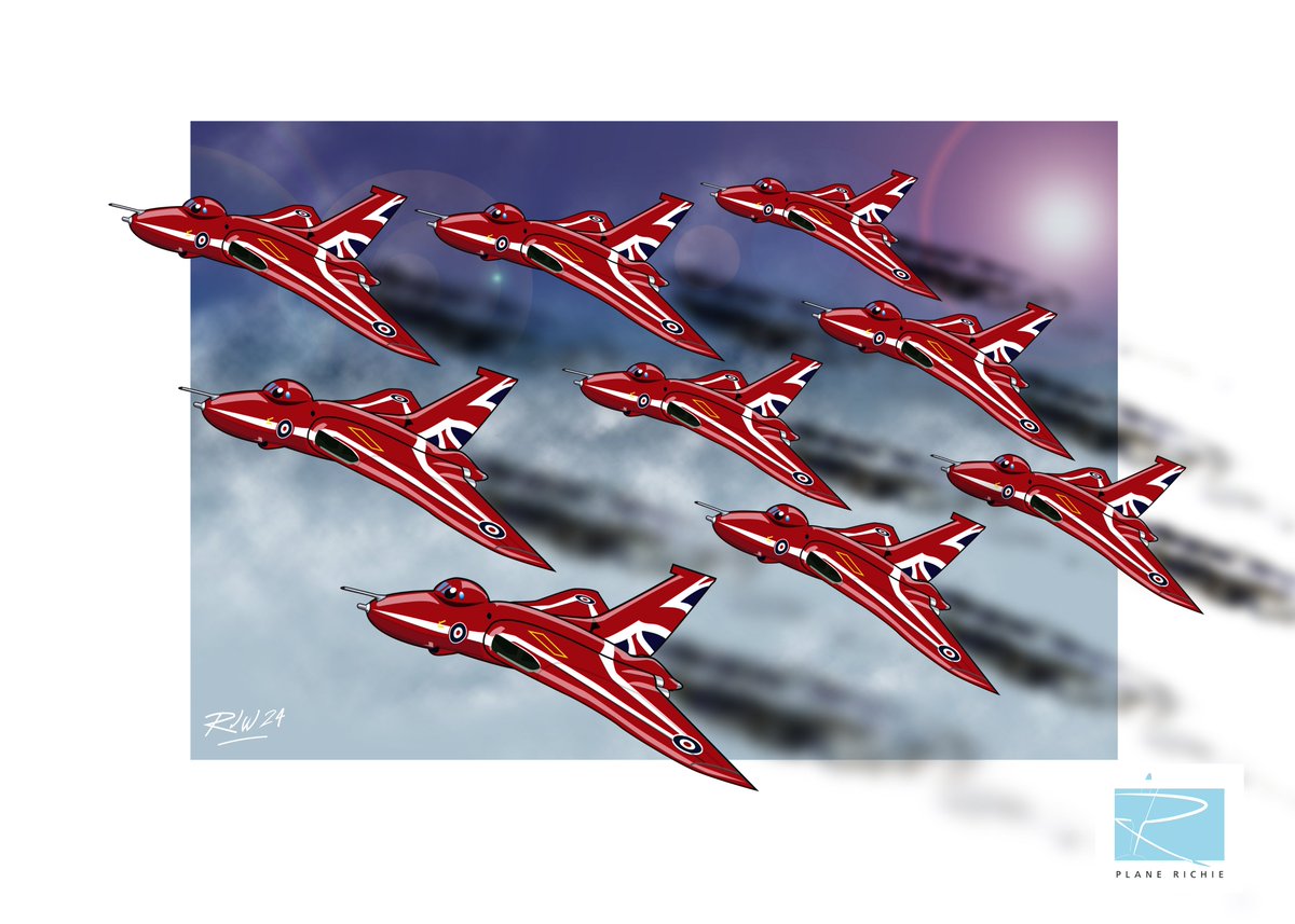 PlaneRichie (@plane_richie) on Twitter photo Something a bit different, they may not have the tight manoeuvring ability of the <a href="/rafredarrows/">Red Arrows</a> but just imagine that howl multiplied by 9! #vulcan #avrovulcan Something a bit different, they may not have the tight manoeuvring ability of the <a href="/rafredarrows/">Red Arrows</a> but just imagine that howl multiplied by 9! #vulcan #avrovulcan