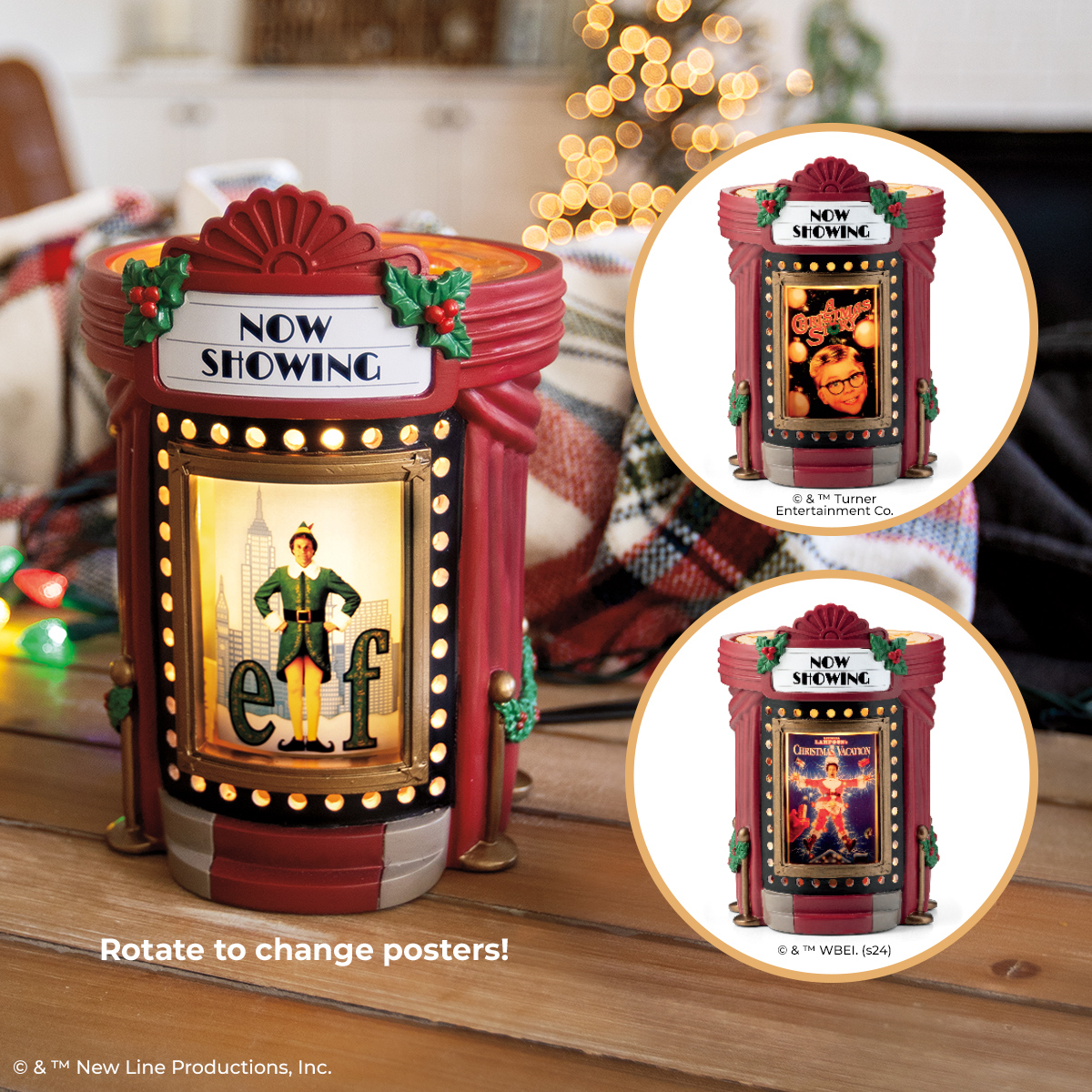 And if you want Elf and A Christmas Story in the mix too... Check out this warmer featuring those two amazing movies along with National Lampoon's Christmas Vacation! connect.scentsy.us/shop/c/25082/h…