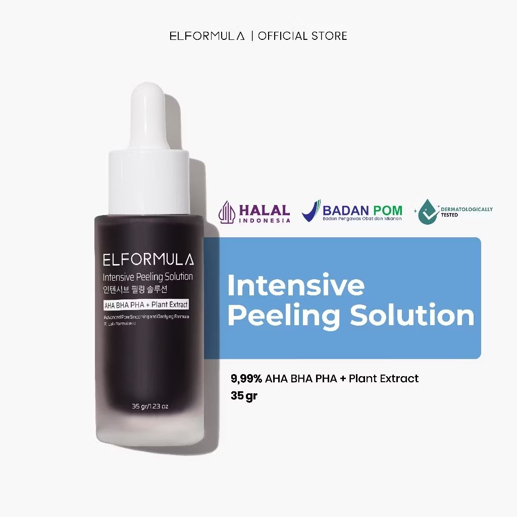 anakluh21's tweet photo. ELFORMULA Intensive Peeling Solution - Serum Exfoliasi Wajah Mencerahkan Dark Spot dan Eksfoliasi Mengangkat Sel Kulit Mati Exfoliating with AHA BHA PHA  Dapatkan di Shopee sekarang! 
#LaCasaDeLosFamososMx #Thalapathy69 #FreeMorara #LISA
 https://t.co/BjkDY1NWre https://t.co/zMAiIGv1sT