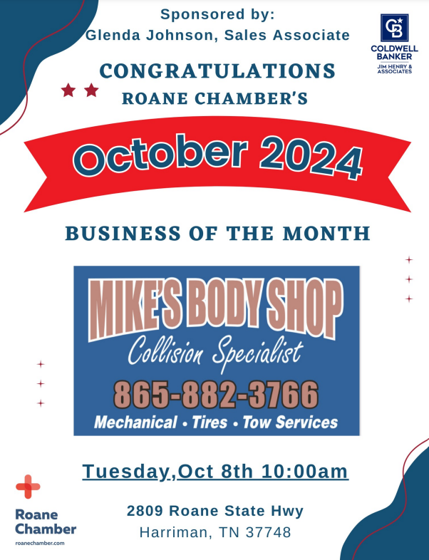 Roane Chamber tweet media