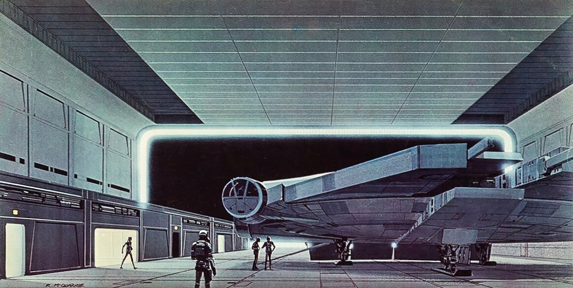 HumanoidHistory's tweet photo. STAR WARS concept art by Ralph McQuarrie. https://t.co/LznHtnjkF4