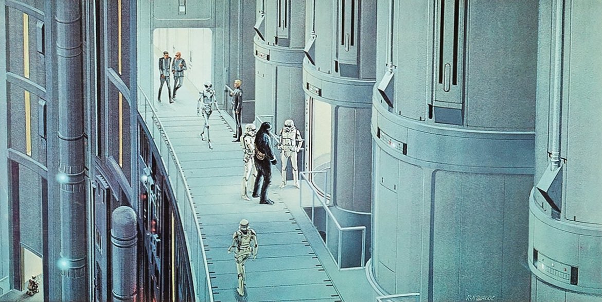 HumanoidHistory's tweet photo. STAR WARS concept art by Ralph McQuarrie. https://t.co/LznHtnjkF4