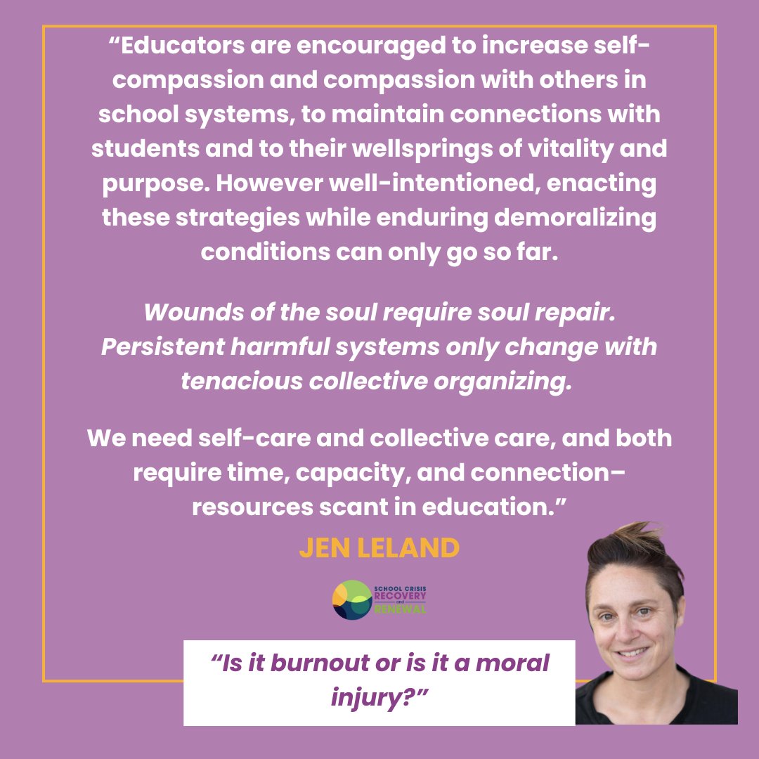 School Crisis Recovery & Renewal tweet media