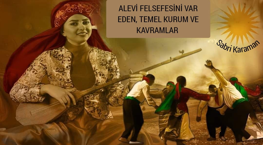 T_urnam's tweet photo. ALEVİ FELSEFESİNİ VAR EDEN TEMEL KURUM VE KAVRAMLAR:   

1=(4 ANASIR) HAVA-ATEŞ-ŞU-TOPRAK, bu dört ana unsurun uyumlu ilişkisi sonucu canlı varlığın oluştuğunu iddia eder.   

2=(EN-EL HAKK) "Hakk benim, cümle varlıklar hakkın birer parçasıdır."(Yani HAKK KAİNATIN KENDİSİDİR.)
   
3=(VARLIĞIN BİRLİĞİ) "Doğada ne varsa bendede o var, ben doğanın bir minyatür bir parçasıyım."demektir.   

4=(DEVRİYE İNANCI) Devriye/Devri Daim - Haktan geldi Hakka dönüş anlamına gelen süreklilik arz eden bir döngüdür Alevi inancında ölüm yoktur yunus diyor ya “ölür ise ten ölür canlar ölesi değil” varlığın birliğine inanan bizler taşıdığımız can itibariyle tanrısal varlıkla var olduğumuz için ebediyeten yok (ölmeyiz) olmayız sadece “Don değişiriz” geldiğimiz öze Hakka geri döneriz Ve de yeni bedenlerde harmanlanarak vucut buluruz. Onun için Hakk'a  Yürüyen CANA "DEVRİ DAİM OLSUN" denir.  

5=(4 KAPI-40 MAKAM) Bu kavram ile bir toplumsal yapının KÜLTÜREL EĞİTSEL ve FELSEFİ BOYUTUYLA oluşturulan eğitim sistemiyle AHLAK ve ERDEM konusunda BİREYİ YETİŞTİRME ALANININ ADIDIR.   

6=(TEMSİLİYET MAKAMI) ANA, MÜRŞİT, PİR, REHBER, TALİP erki dışında bu inançta temsiliyet makamı bulunmamaktadır. "SEYİTLİK DEDELİK ve BABALIK"(!)(?) makamları sonradan icat edilmiş ve BU YAPININ İÇERİĞİNİ BOŞALTMAK için oluşturulan TAŞERON yapılardır.  

7=(CEM) Yılda bir toplumsal sözleşmeye bağlılığını yenilemek, ve varsa yaptığın bir yanlışın, yada birilerinin sana yaptığı bir haksızlık varsa onun hesabını vermek. Ve dolayısıyla AHLAKİ VE VİCDANI OLARAK ARINMAKDAN GEÇMEKTİR, Cemlerin toplumsal niteliği buydu, toplumsal tarih bakımından.   

8=(MUSAHİPLİK) Dört canın kendi özgür iradeleriyle karar verdikleri ve bu kararlarını toplum huzurunda sözleşmeye çevirdikleri YOLDAŞLIK HUKUKUNA DAHİL OLDUKLARININ en önemli aşamalarından birisidir MUSAHİPLİK.  

9=(SEMAH) Bu ritüelle DÜNYANIN YILDIZLARIN  ve güneşin BİRBİRLERİNİN ETRAFINDA DÖNDÜKLERİNDE ATIFTA BULUNULARAK ÇARKI PERVAZ EDİLİR, onun için şöyle ifade edilmiştir bu durum: Bütün evren semah döner, Aşkından güneşler yanar, Aslına ermektir hüner, Beş vakitle avunmayız...
  
10=(BAĞLAMA) Bu enstrüman Alevi toplumunun olmazsa olmazııdır, dertlerini kederlerini DEYİŞLERİNİ beyitlerini SEMAHLARINI kısaca "Zülfü Yare" dokunan, bütün haykırışlarını bu enstrümanla dile getirmişlerdir. Onun için Alevi toplumunun sembolü "Zülfikar"(!)(?) falan değil, "telli Kur'ân" diye bilinen BAĞLAMALARDIR.  

11= (İNANÇ MEKÂNI) Bu felsefik düşüncede inanç mekanı diye tanımlanan CEMEVLERİ(!)(!?) bulunmamaktadır. Dolayısıyla kurumsal yapı olarak OCAKLAR ve DERGAHLAR bulunmaktadır tarihsel olarak. Cemevleri son 30-40 yılda DEVLET DESTEKLİ olarak ortaya çıkmış yapılardır.  

12= (DÜŞKÜNLÜK) Bu toplumsal yapıda insan öldüren, Komşusunun haklarına saygılı olmayan, Hırsızlık yapan, Ahlaki suç işleyen, Sınırları bozan insanların CEMLERE ALINMASI YASAKTIR. Ve aynı zamanda bu suçları işleyeyen insanlar bu inançta YOL DÜŞKÜNÜ kabul edilirler. Şimdi asıl "Müslüman biziz"(!)(?) diyen Alevilere sormak lazım, bu kaide ve kuralların hangisi var İslam'da???  
AŞK İLE...  

Sabri Karaman