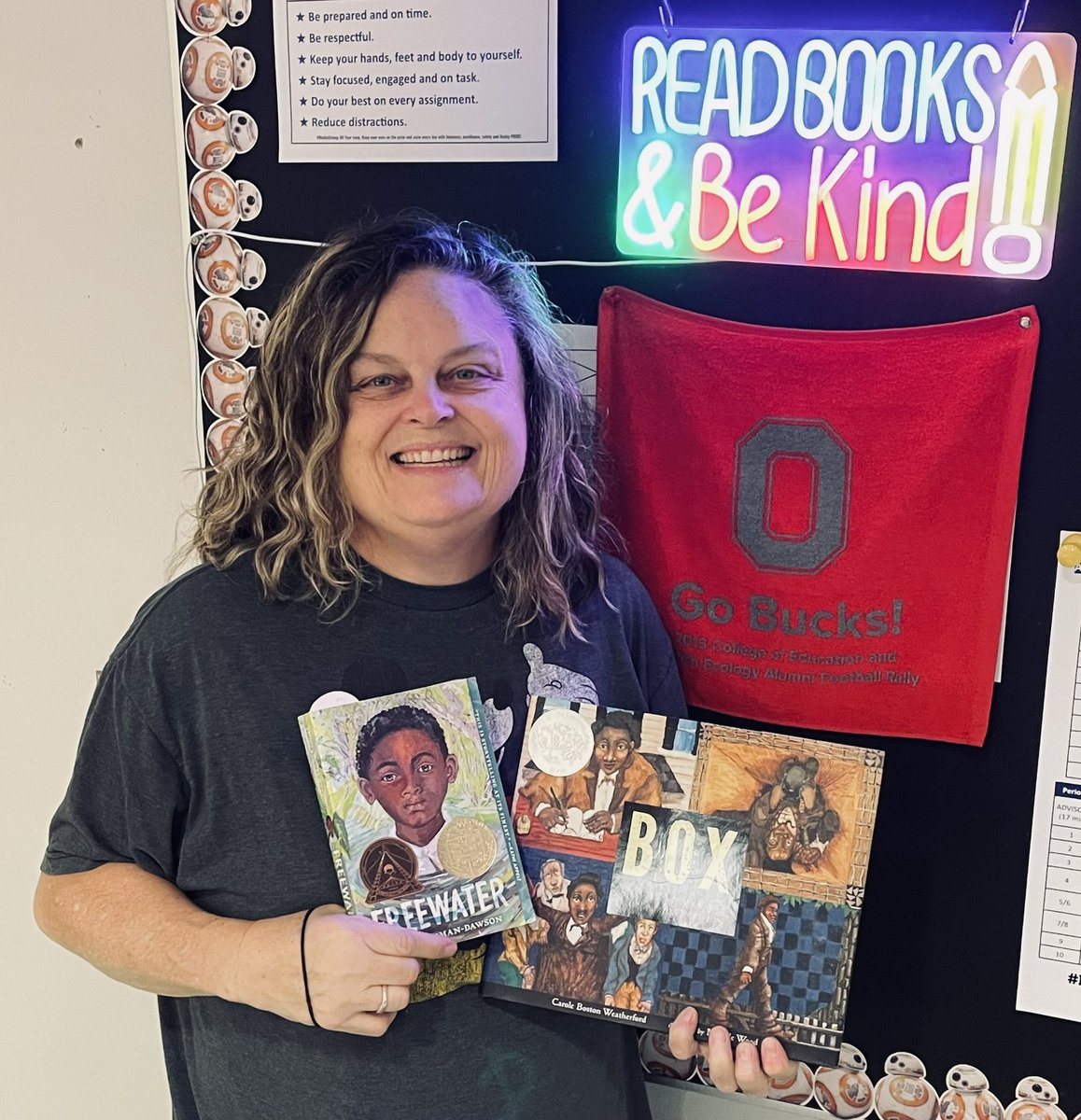 Thank you <a href="/OSUehe/">Ohio State Education and Human Ecology</a> for these amazing reads! Looking forward to the Newbery Award Symposium on Nov. 15. @AminaLuqman @kwamealexander <a href="/JasonReynolds83/">Jason Reynolds News</a>