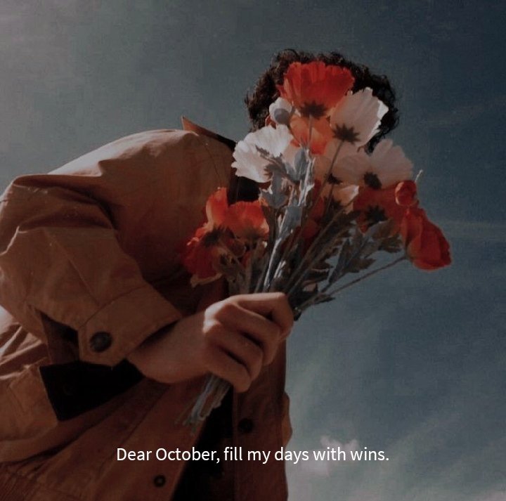 hello, october.