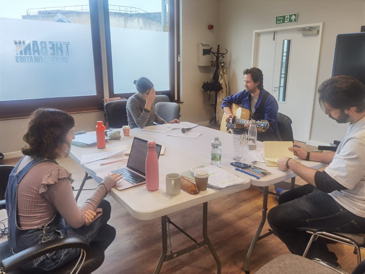 yorkshirewade's tweet photo. I have had such a blast @crucibletheatre working on our adaptation of Austen’s #Persuasion. Come see us @MK_Gallery on Fri 18th Oct, as part of @playsthethingmk #TakingTheStage 

#JaneAusten #WritersLife #WomenInTheatre #Classics #Theatre #Northern https://t.co/Ojj1TLs2Ra
