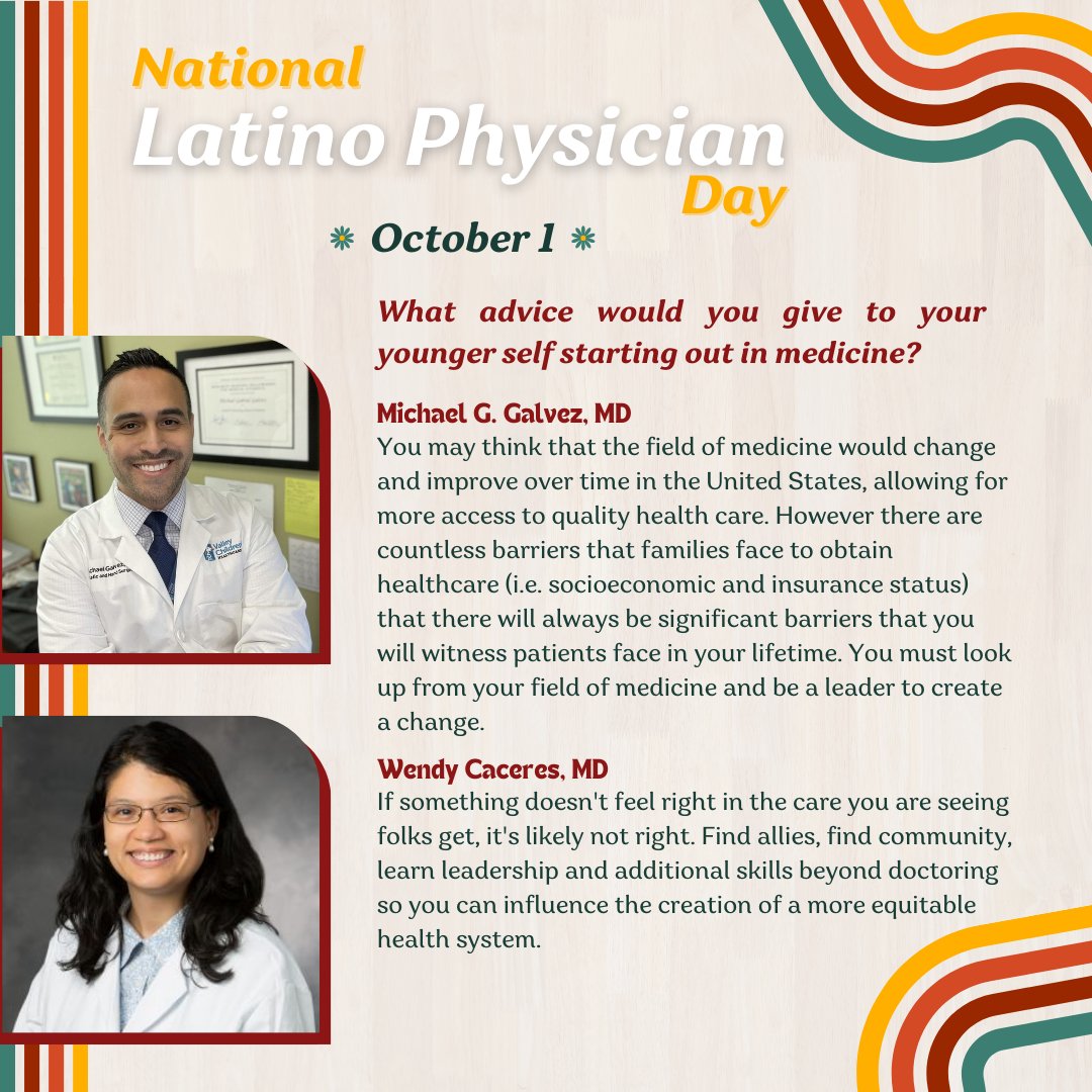 StanfordMedRes (@stanfordmedres) on Twitter photo #NationalLatinoPhysicianDay (NLPD) is October 1st! We’re celebrating this inaugural holiday by highlighting 3 Stanford affiliates who helped get it passed, including Dr. Michael Galvez, Dr. Cesar Padilla, and <a href="/StanfordMedRes/">StanfordMedRes</a>' own APD, Dr. Wendy Caceres! #NationalLatinoPhysicianDay (NLPD) is October 1st! We’re celebrating this inaugural holiday by highlighting 3 Stanford affiliates who helped get it passed, including Dr. Michael Galvez, Dr. Cesar Padilla, and <a href="/StanfordMedRes/">StanfordMedRes</a>' own APD, Dr. Wendy Caceres!