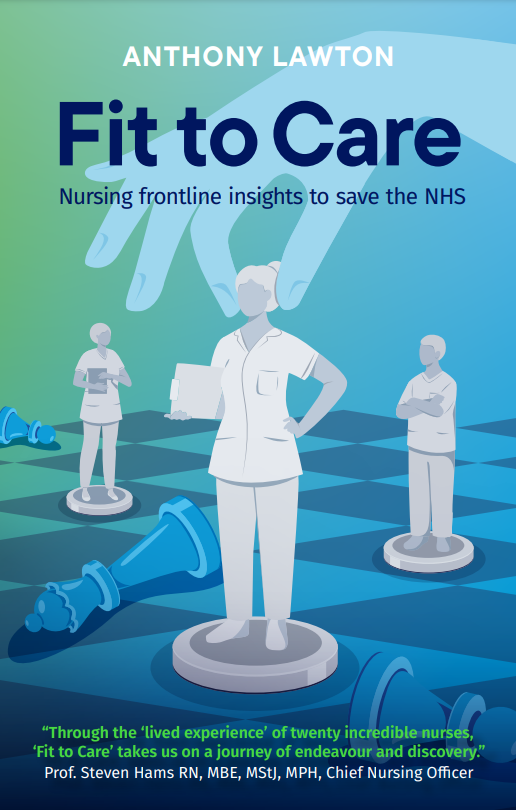 FitToCare's tweet photo. The book "Fit to Care" is now live to buy on Amazon. "Through the lived experience of 20 incredible nurses, Fit to care takes us on a journey of endeavour and discovery." Prof. Steve Hams (MBE) Chief Nurse Bristol #Nursing  #nurses https://t.co/CbIAtneB8W