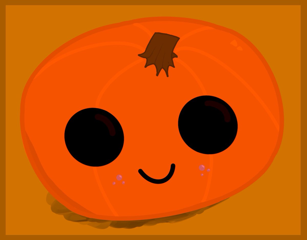 Bara_Demon's tweet photo. Finally October!!!
I am very excited for this month!
(Cute little pumpkin I drew) https://t.co/dNZlikrXlD