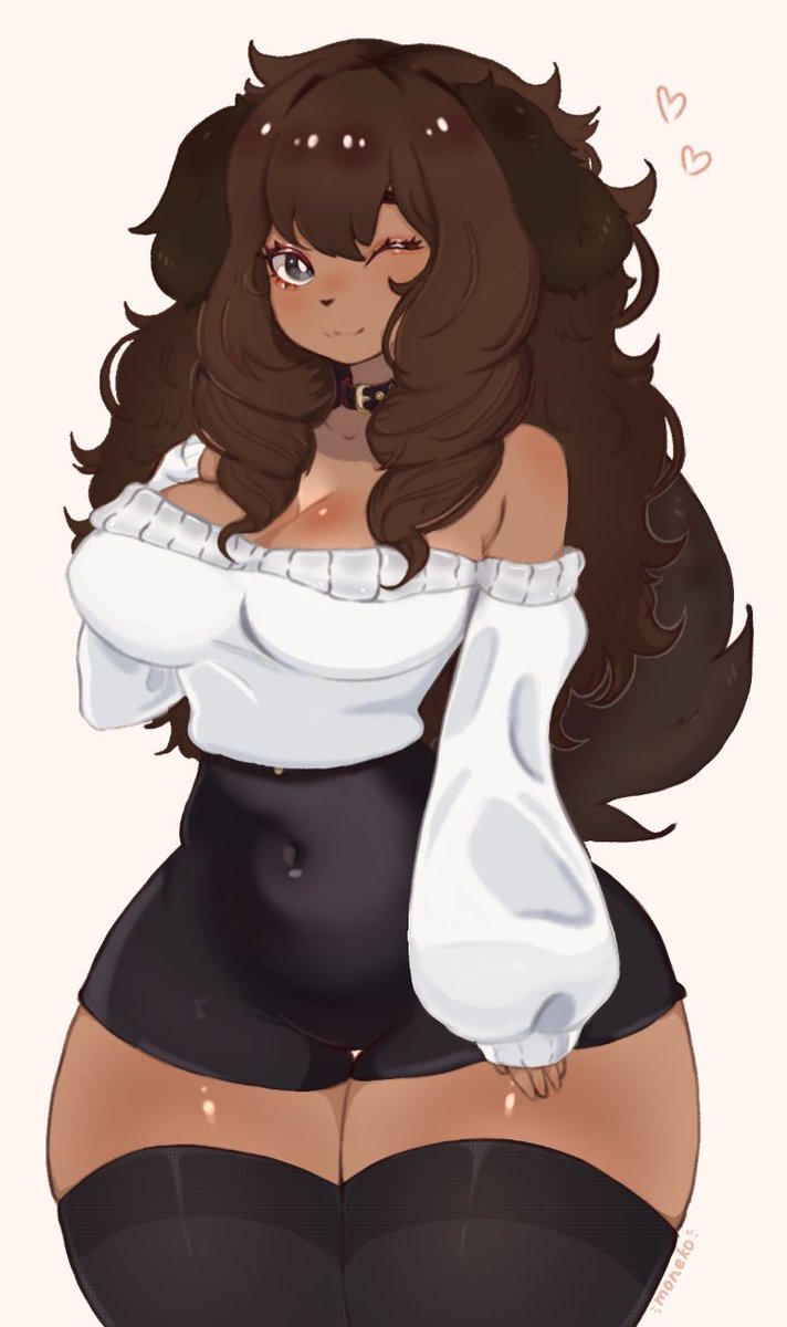 moneko_am's tweet photo. Gift for @PuppyyPawss 🧡🥐 https://t.co/3kJh2rXz5I