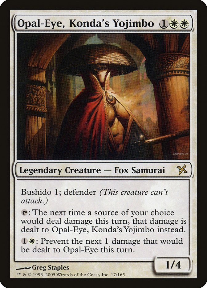 TL_Reborn's tweet photo. Posting a Tiny Leader every day #194
You know we’ve come a long way in card quality since Kamigawa. Why did they give this bushido AND defender? https://t.co/g7NdDUf8wB