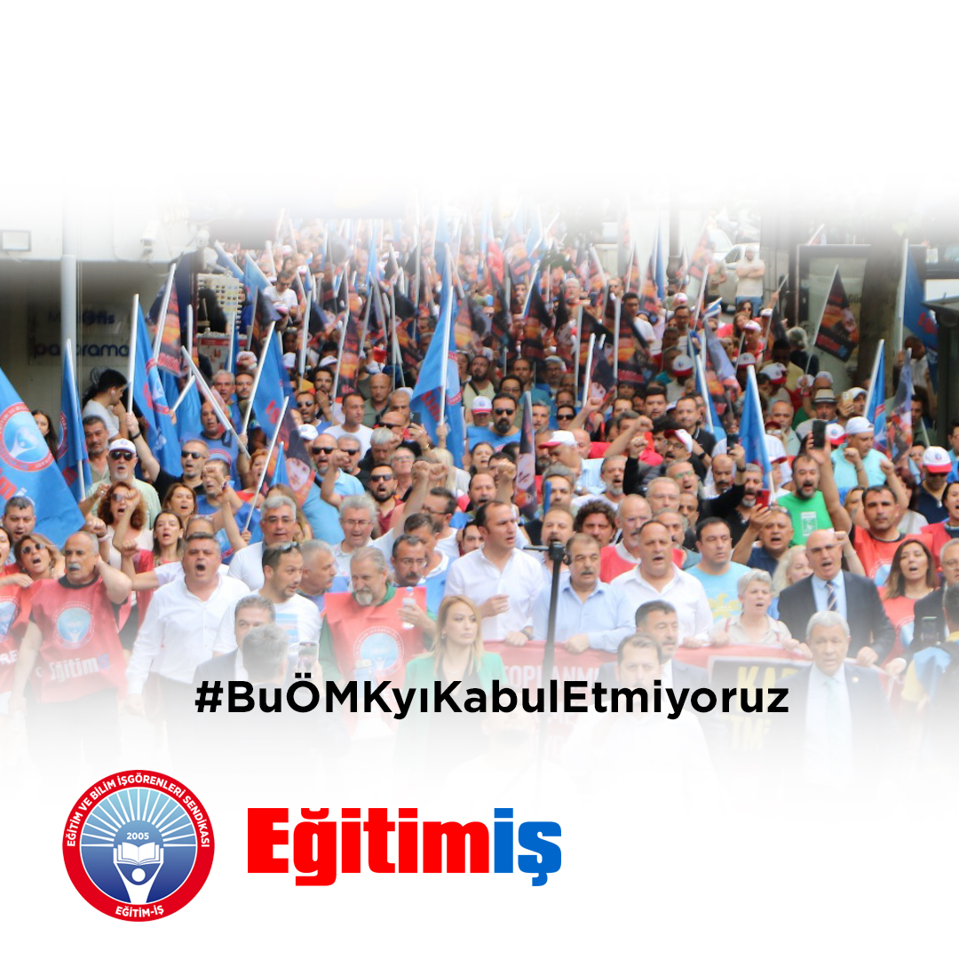 Meslek güvencemiz, geleceğimizdir! Hizmet sınıfı değişikliği mesleğimizi tehdit ediyor, kabul etmiyoruz!
#BuÖMKyıKabulEtmiyoruz