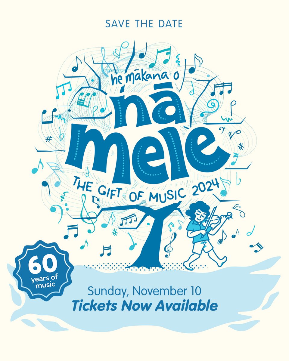 📅 Save the date! Our Nā Mele 2024 gala will take place at the stunning Halekulani Hotel on Nov 10.

🎟️ Tickets to YSI’s Sunset Cocktail Hour performance are now on sale.

Head to hiyouthsymphony.org/namele/ to reserve tickets for Sunset Cocktail Hour, sponsor a table, or learn more!