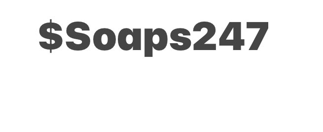 Soaps247's tweet photo. @Chime $Soaps247 #ChimeSign https://t.co/Yh7imuSLKq