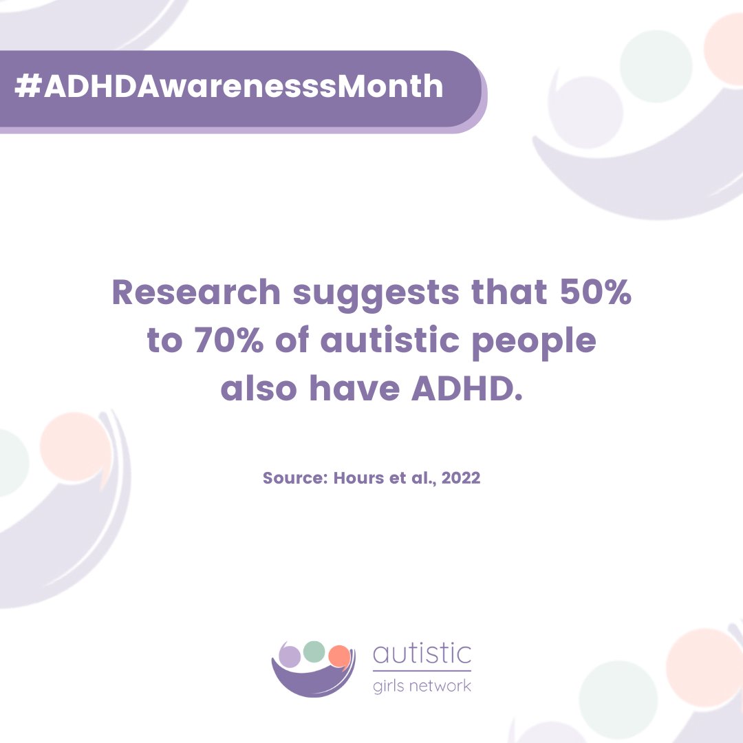 This strong connection between autism and ADHD highlights the importance of recognising and addressing both. Understanding how they overlap and interact allows for better support, acceptance, and accommodations for those who are AuDHD. #ADHDAwarenessMonth #ADHD #ADHDsupport