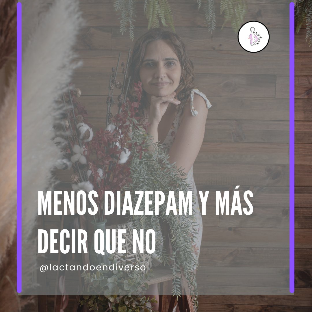 Lactandoendiver's tweet photo. "Menos diazepam y más decir que no" fue una frase que escribí en mi diario hace ya unos cuantos meses. Recuperándome aún de una etapa oscura de mi vida: la depresión y la ansiedad. Una de las cosas que tuve que aprender es a decir que no. Sigo aprendiendo. #lactandoendiverso https://t.co/W9judbqt3b