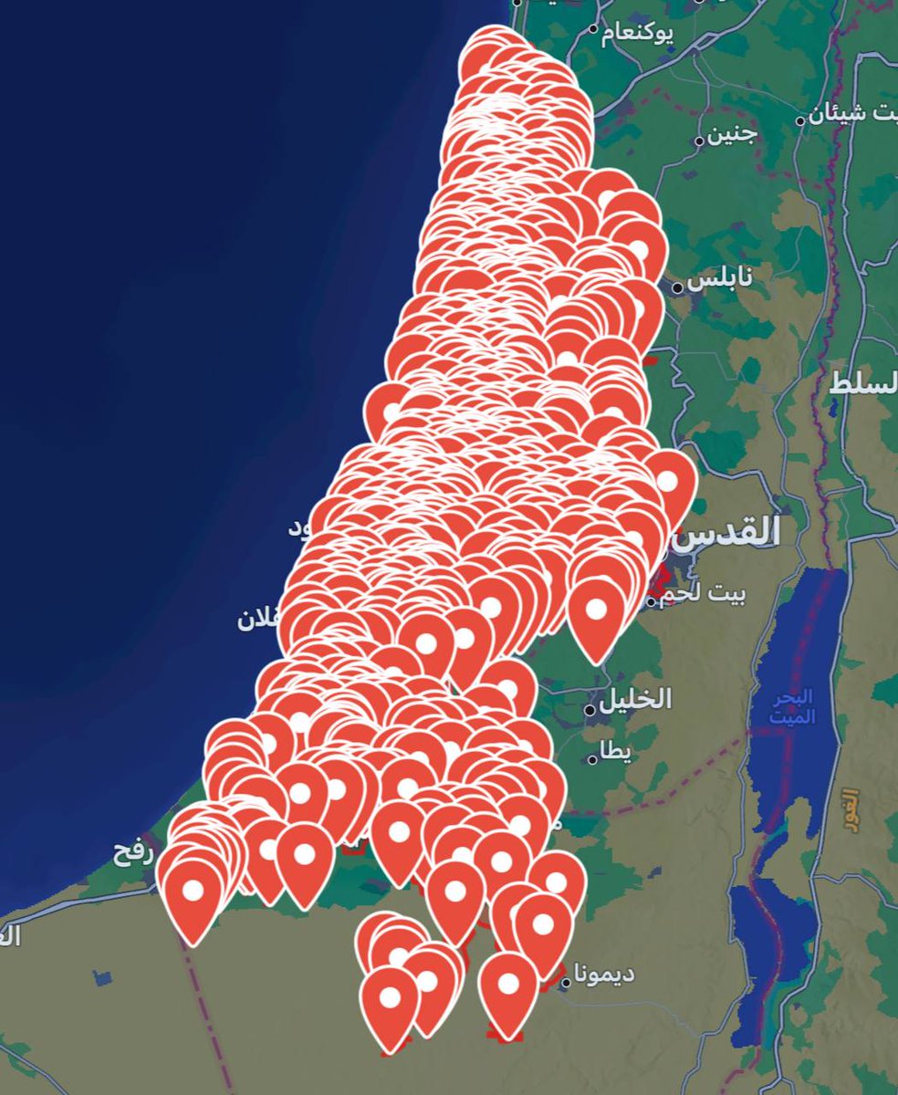 الرد كان على كامل جغرافيا فلسطين المحتلة. 
تقاطعت فيه جهود الابطال في كل الجبهات 
يوم تاريخي تشترك فيه كل الساحات في معركة الهدف الواحد والمصير الواحد.
نصر من الله وفتح قريب