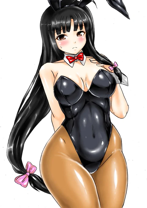 祥鳳バニー、前から描いてみたかった。また描きます 