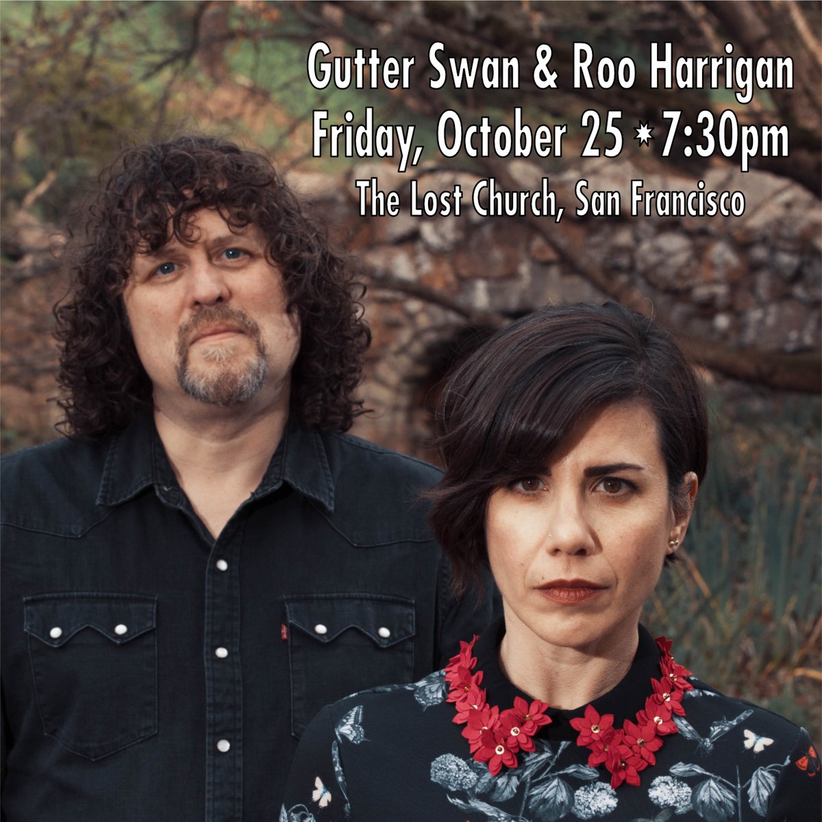 October is here! 🎃 And so are we! Our first show in 2 years! Friday, October 25th at <a href="/TheLostChurchSF/">The Lost Church San Francisco</a> tinyurl.com/GutterRooSFOct… #SanFrancisco