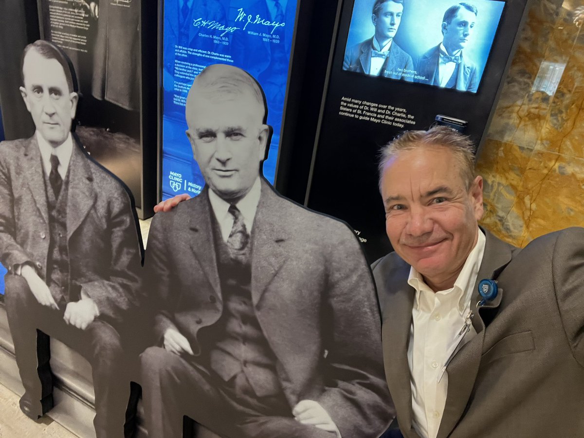 In an era of increasing technology, it is more important than ever to remember the very human elements of putting patient needs first and working together as a team to serve our patients best.  Honored to be a part of an institution with such a heritage and mission! <a href="/MayoClinic/">Mayo Clinic</a>