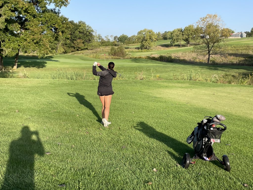 FZEGolf's tweet photo. Great job by the Lions today for finishing 3rd out of 7 teams in the Girls GAC North/Central tournament today. https://t.co/56iMHHbikV