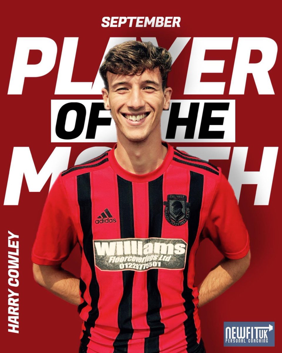 𝙋𝙇𝘼𝙔𝙀𝙍 𝙊𝙁 𝙏𝙃𝙀 𝙈𝙊𝙉𝙏𝙃

Harry has been the catalyst of everything good in September. Creating and preventing attacks whilst adding a goal, his consistency hasn’t gone unnoticed. 

#MillomAFC🔴⚫️