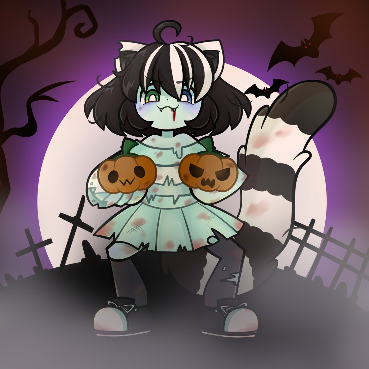 Ori Lemori 💚 Ring-tailed Lemur VTuber tweet media