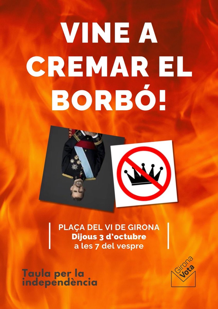 Dijous 3 d’octubre ens trobem a la Plaça del Vi 🔥