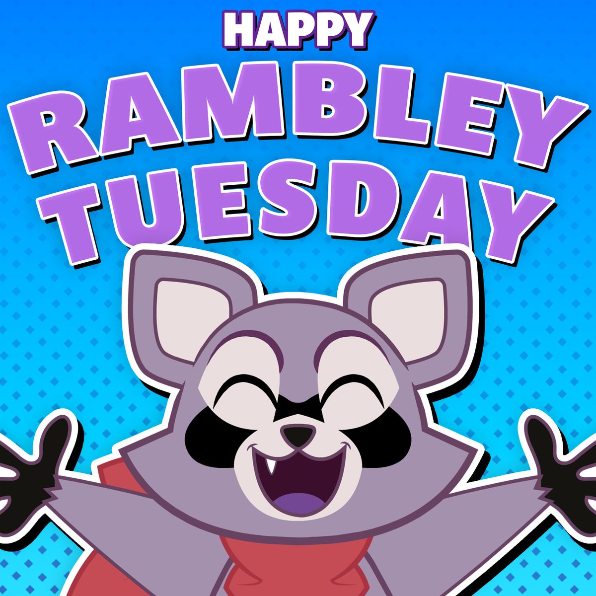UniqueGeese's tweet photo. It's International Raccoon Appreciation Day AND a Tuesday?!

Today is officially Rambley Tuesday!
#IndigoPark https://t.co/UZynxcWBmw
