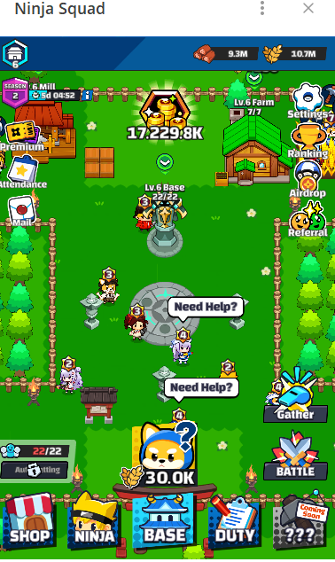 PostModernEko's tweet photo. ๐ฅท Ninja Squad: Merge, Battle, and Earn! Build your ultimate ninja team and crush monsters.
๐ฐ Jump in now for a chance to earn in the play-to-earn airdrop!
#airdrop #playtoairdrop #web3 #playtoearn #telegramgame #mininggames
https://t.co/YJvwVBjzhZ https://t.co/Th98bfXTxV