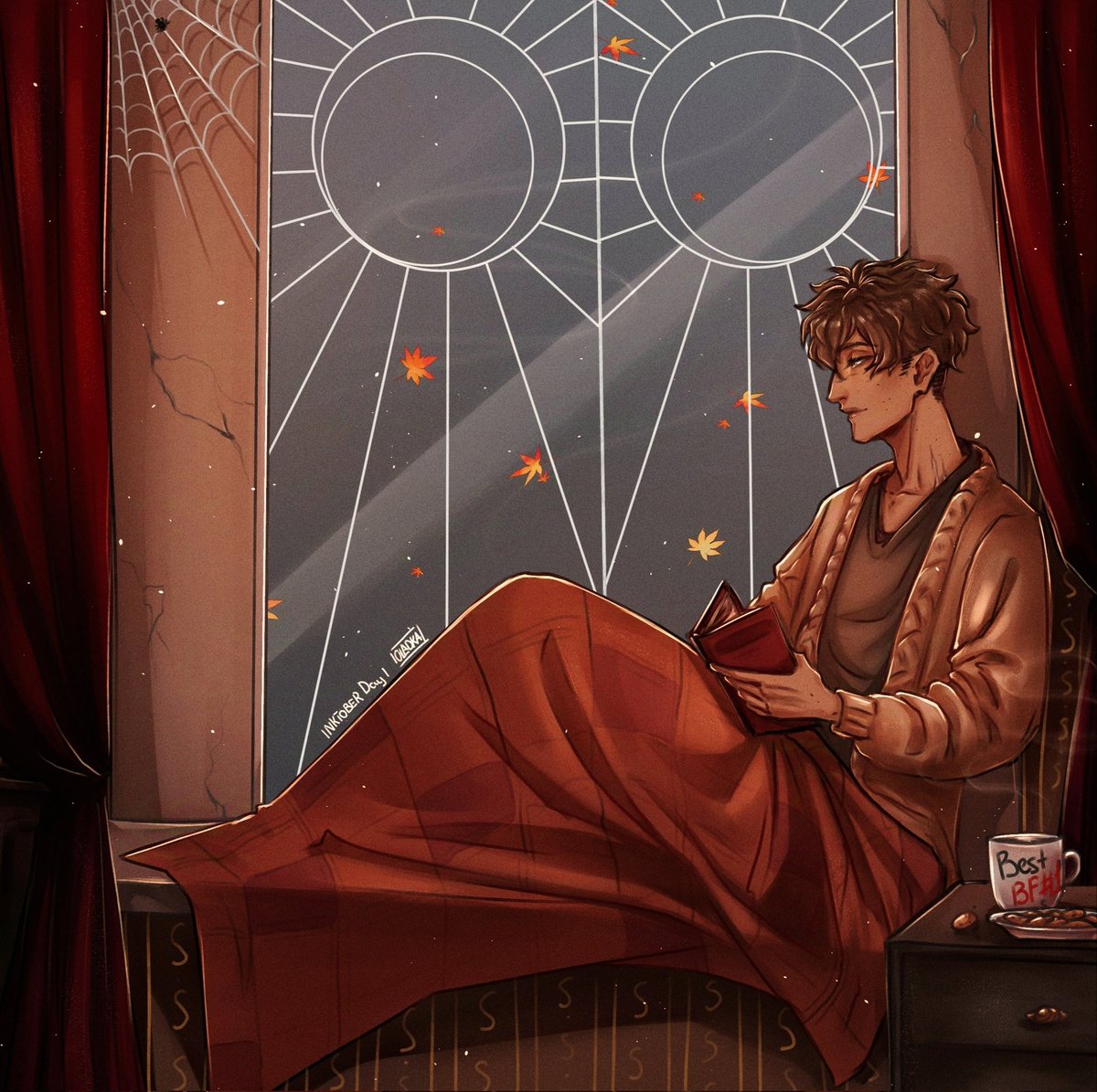 OladushekCos's tweet image. Marauders October Day 1 🍁 Autumn 🍁 #moony #marauders #inktober2024 #wolfstar #remuslupin