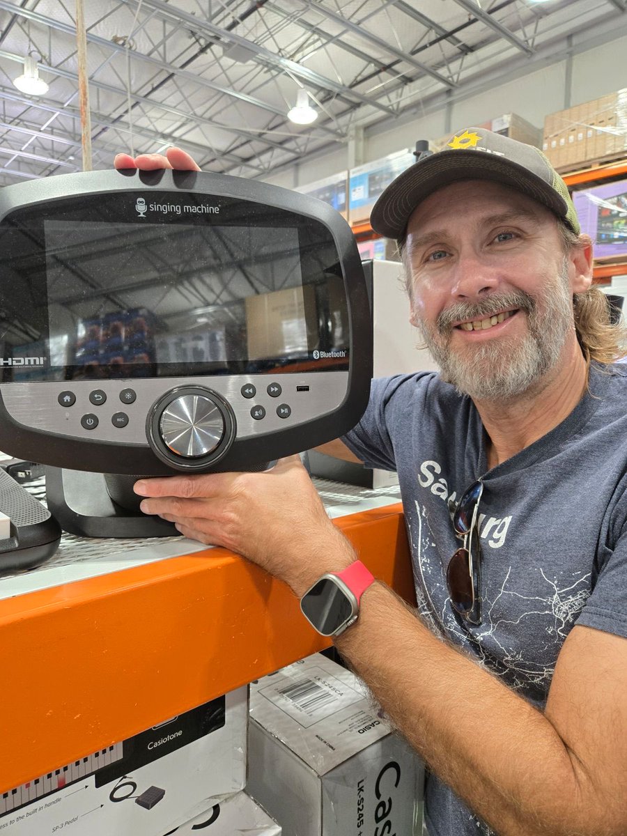 MrShifflet's tweet photo. Singing Machines at Costco! https://t.co/7ellUj2I29