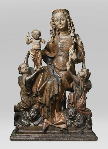 PepePoszukiwacz's tweet photo. #UsmiechnieteMatkiBoze #6
Spraw uśmiech Matce - weź #rozaniec i się na nim pomódl!
Mistrz Madonn na Lwach, "Madonna ze Skarbimierza" (ok. 1350)
Na marginesie, motyw Maryi stąpającej po lwach, symbolizujących grzech był w późnym średniowieczu popularny na Śląsku i w Wielkopolsce https://t.co/SSTF7SZVtP