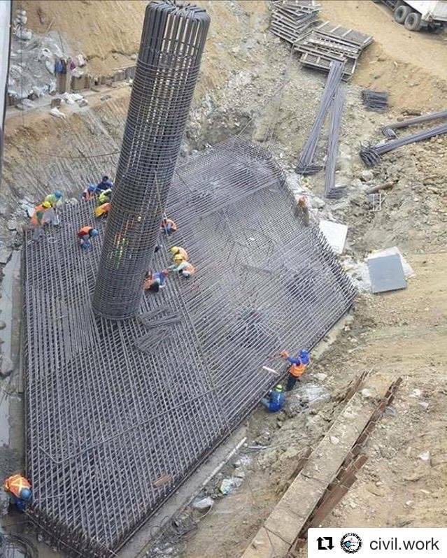 GeotechTips's tweet photo. Impresionante cimentación. https://t.co/UoRdf4kFam