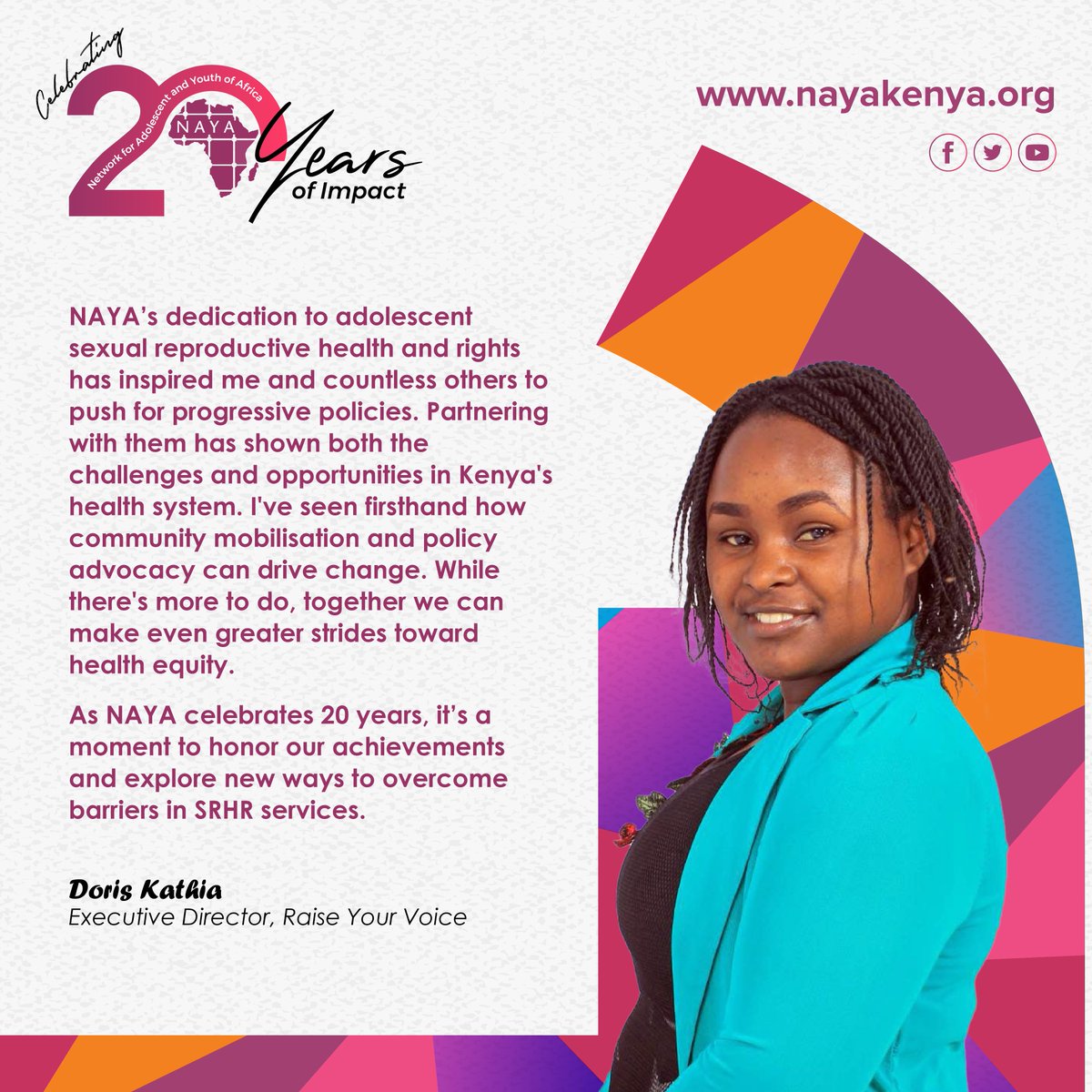 NAYAKenya's tweet photo. ...educational initiatives, we have been a constant source of support and inspiration for our community's youth.

Have you been a beneficiary of any of our trainings/programs?

Do share with us as we continue with our celebrations.
#NAYAat20
#Vicennial
#OurJourney https://t.co/bBw61oPG8v