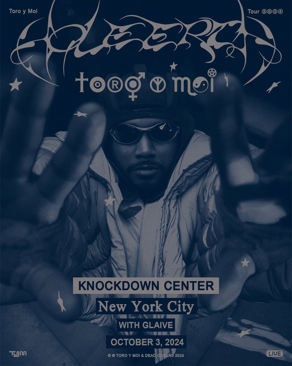 .@knockdowncenter in nyc this thursday with <a href="/glaive/">glaive</a>. few tickets remain 🌌 toroymoi.com/#live

📸: Lancer Casem