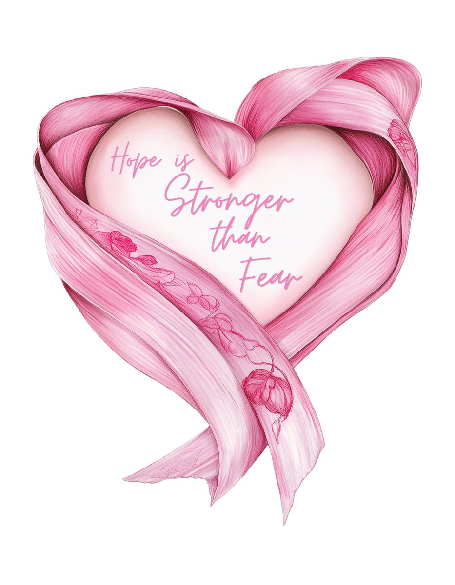 Hope is stronger than fear. 💪💖 Our Breast Cancer Awareness tees carry a message of strength and resilience. Stay tuned for the release! 🎀 #StayTuned #BreastCancerAwareness #HopeAndStrength