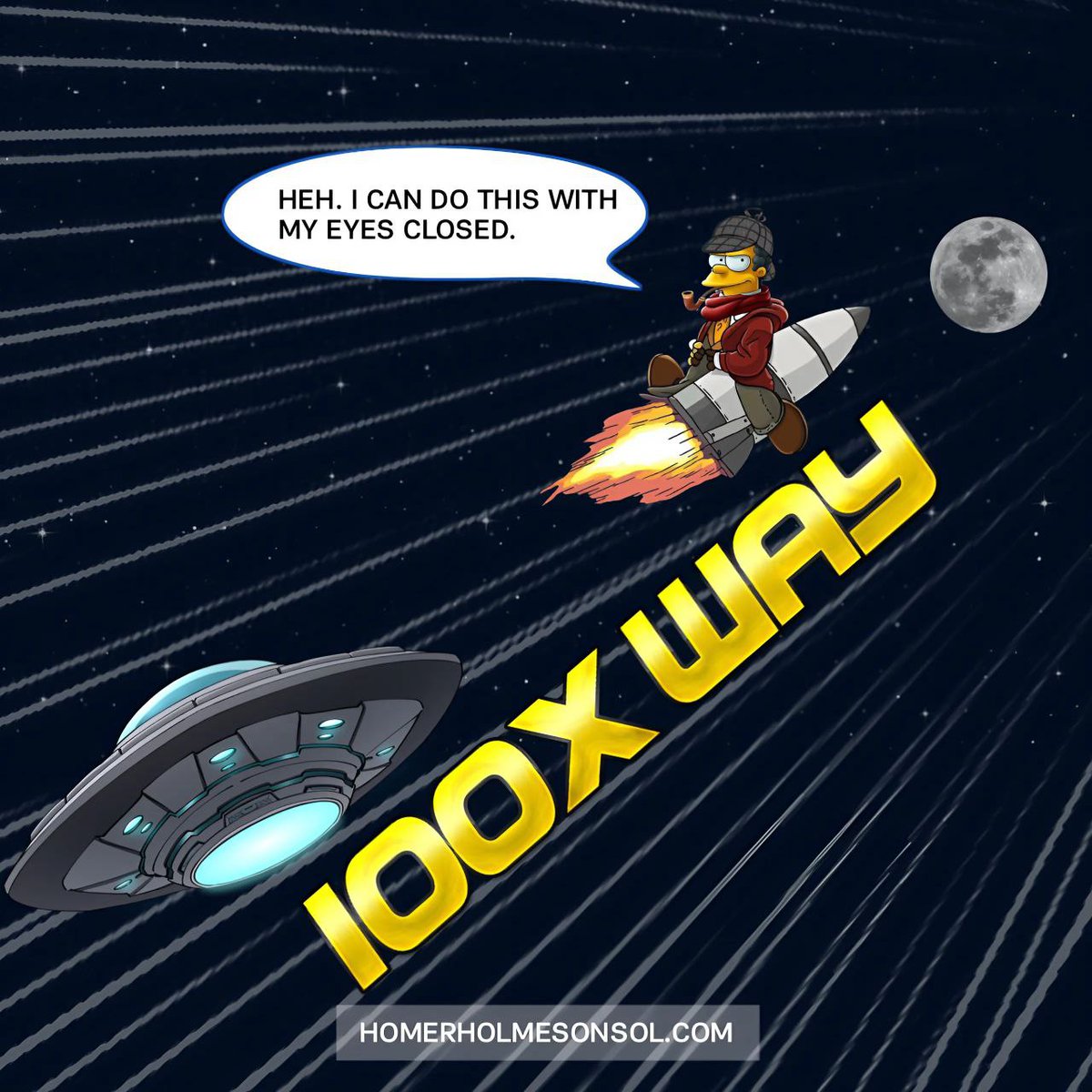 The Alpha Calls are in..... LFG

$HOLMES to the moon!! Come ride the rocket!

#HOLMEStoken #HOLMES #SOLANA #CRYPTO #ToTheMoon